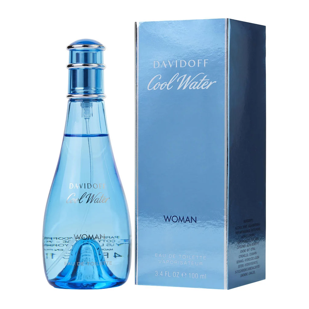 Cool Water by Davidoff Eau de Toilette For Woman